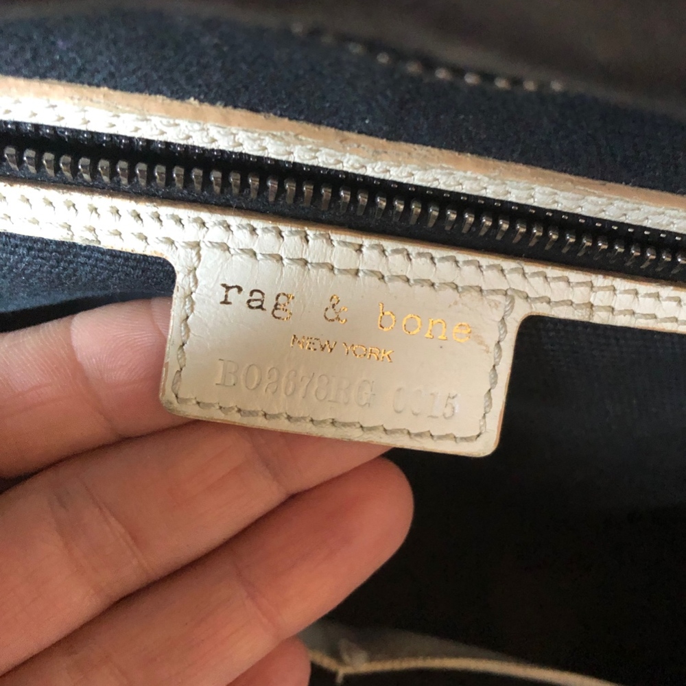 Rag & Bone Large Pilot Satchel In Black And Brown - image 2